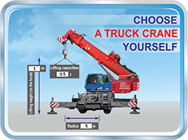 Auto selection of the crane